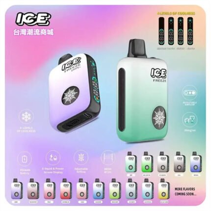 ICE 10000 Puff 一次性電子煙 自由定義你的清涼感 台灣現貨